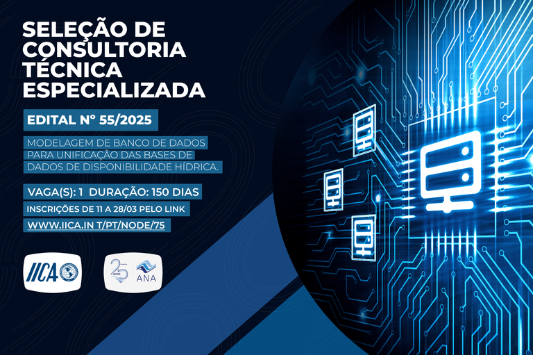 Informações sobre a seleção de consultoria técnica especializada - Edital nº 55/2025