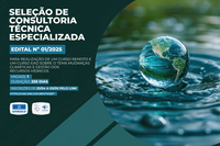 Seleção de consultor para realização de cursos sobre mudanças climáticas e gestão de recursos hídricos segue até 3 de maio