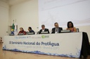 Mesa de abertura do 3º Seminário