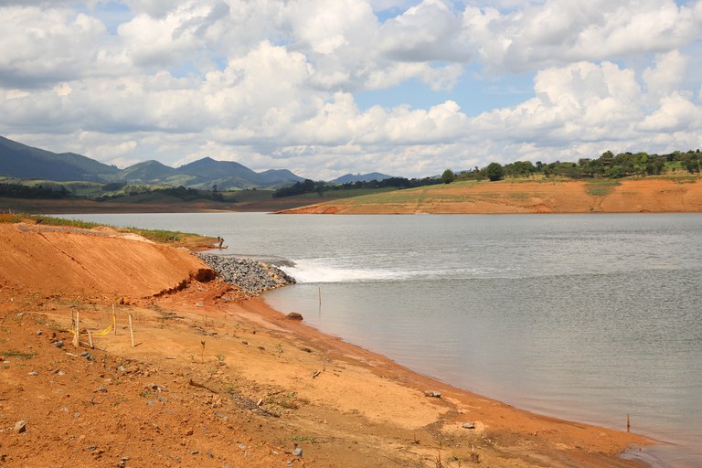 Reservatório Jacareí (SP) faz parte do Sistema Cantareira
