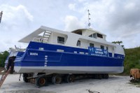 Uiara, primeira embarcação da ANA para monitoramento hidrológico, entra na reta final de sua construção