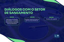 Informações sobre o evento Diálogos com o Setor de Saneamento