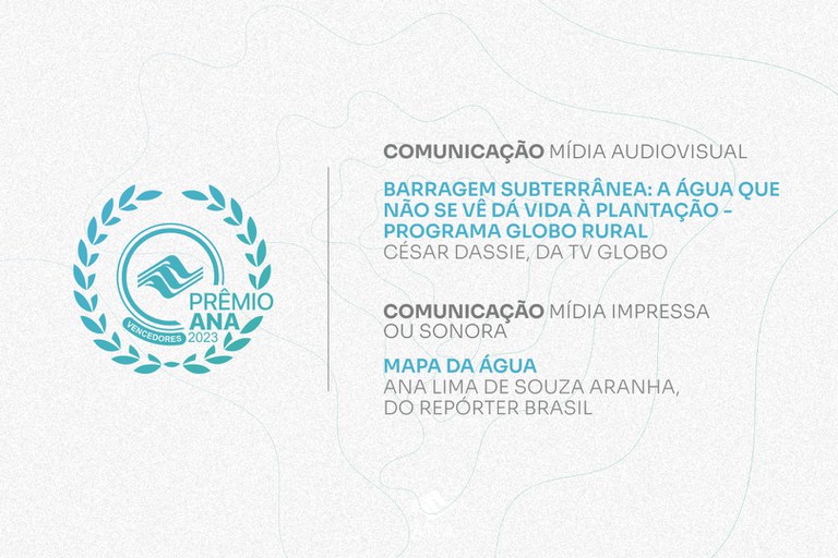 Vencedores do Prêmio ANA 2023