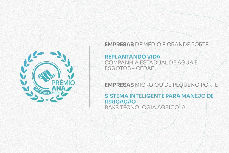 Vencedores do Prêmio ANA 2023