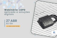 Webinário da ANA aborda Lei Geral de Proteção de Dados Pessoais nesta quinta (27)