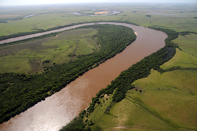 Rio Ibicui (RS) - Zig Koch / Banco de Imagens ANA