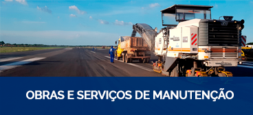 obras e serviços de manutenção