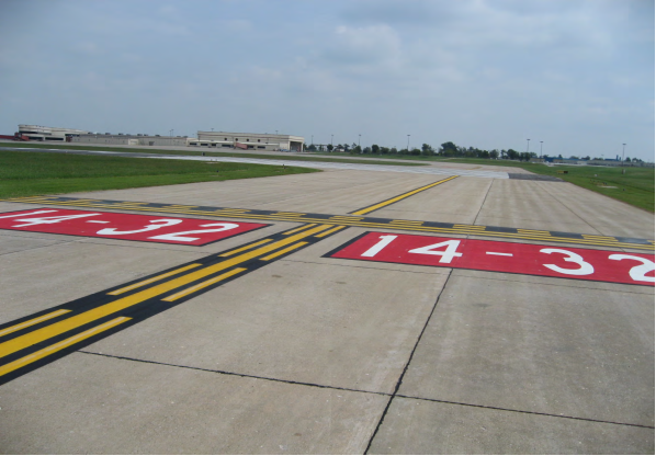 O Apêndice D da IS 153.109 contém orientações para a pintura dessa sinalização.