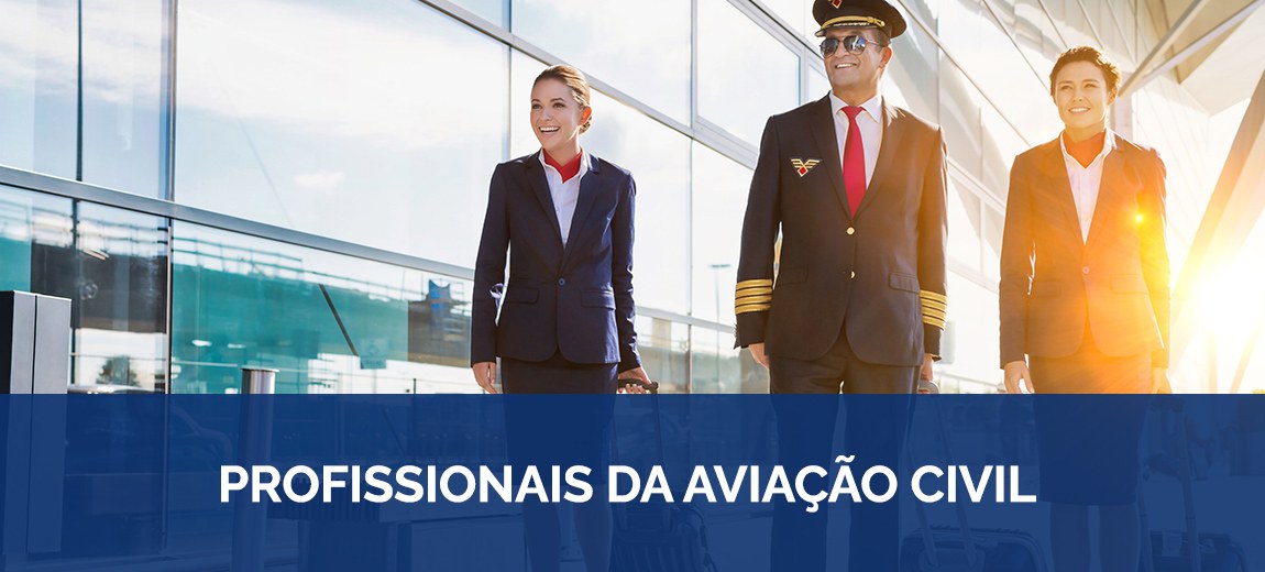 profissionais da aviação civil