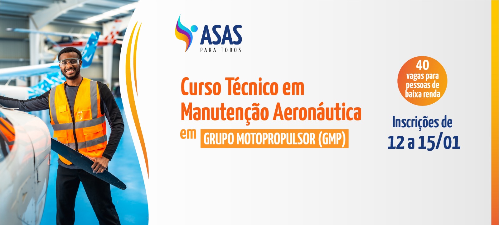 Inscrições abertas. Participe!