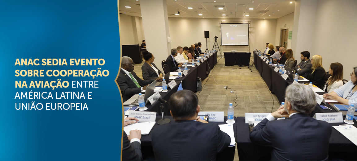 Reunião abordou atividades de cooperação em aviação civil entre as duas regiões