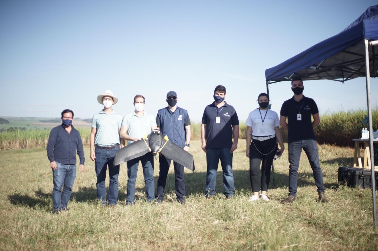 ensaio com engenheiros da anac - drone