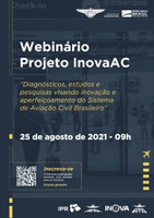 Webinário discutirá diagnóstico e aperfeiçoamento do setor aéreo brasileiro