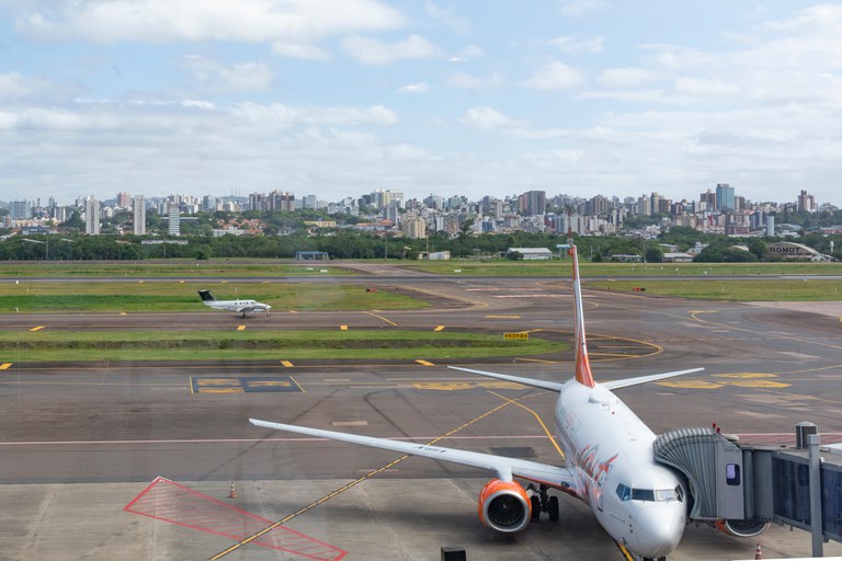 Pátio de aeroporto
