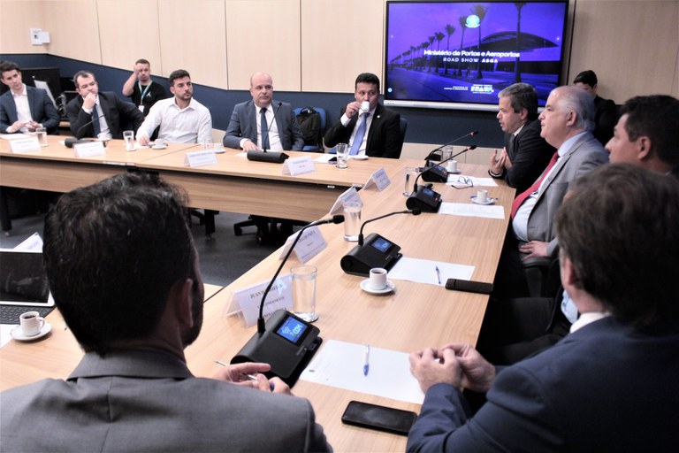 Reunião de governo com investidores 