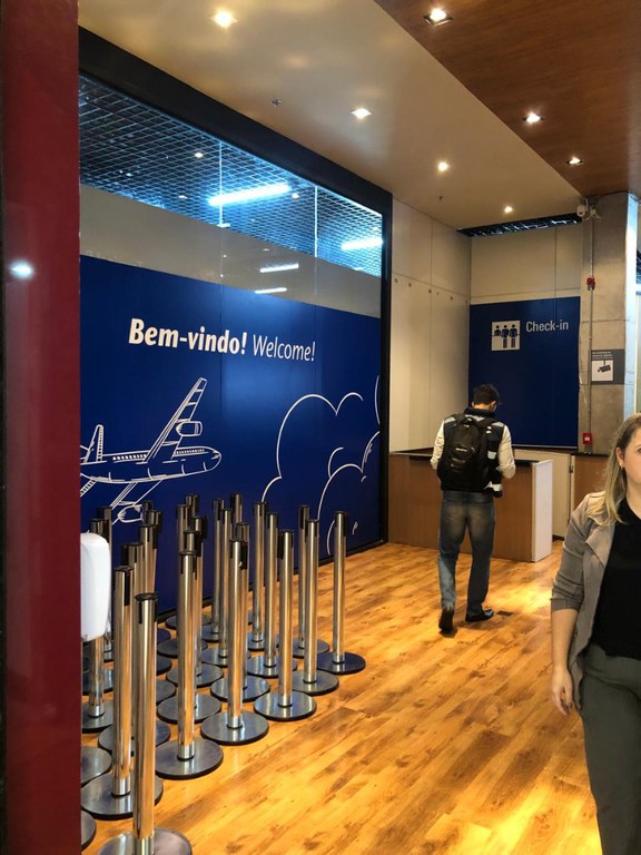 Instalações na base aérea de Canoas