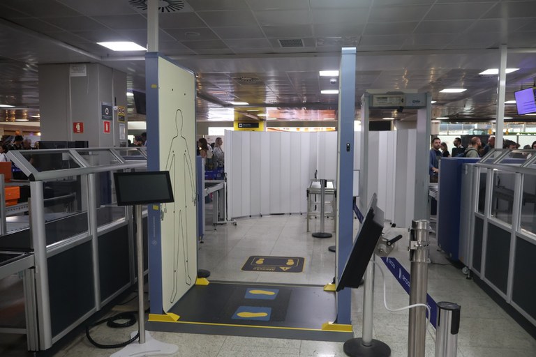 Novos equipamentos de inspeção em GRU