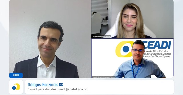 Imagem: Sandro Mendonça (esq.), Luciana Ferreira e Eduardo Alencar (dir.)