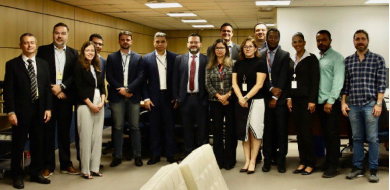 Conselheiro diretor da Anatel Alexandre Freire realiza um café da manhã para a equipe da Corregedoria