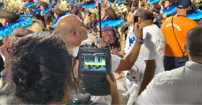 Monitoramento no Carnaval do Rio de Janeiro