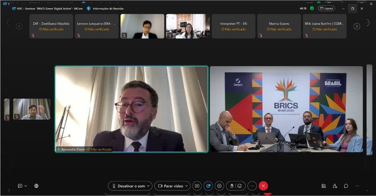 Anatel participa de seminário sobre tecnologias digitais dos BRICS