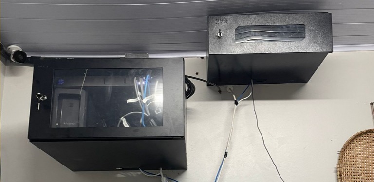 Rede de internet instalada