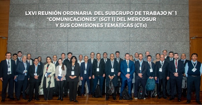 LXVI Reunião Ordinária do Subgrupo de Trabalho nº 1 “Comunicações” (SGT1) do Mercosul