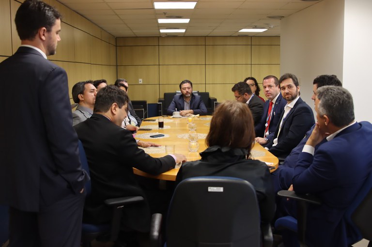 Conselheiro Alexandre Freire recebe os superintendentes da Agência foto de 17/01/2023