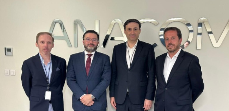 Encontro entre o conselheiro diretor da Anatel Alexandre Freire e equipe com o vice-presidente da Anacom, João Miguel Monteiro Coelho, em Lisboa, dia 22/6/2023