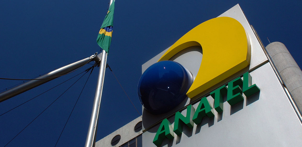 Imagem da fachada da sede da Anatel