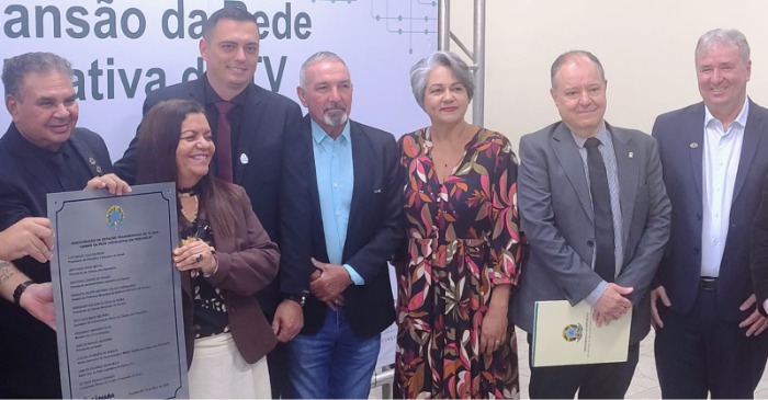 Inauguração de estação de TV Digital em Peruíbe (SP)
