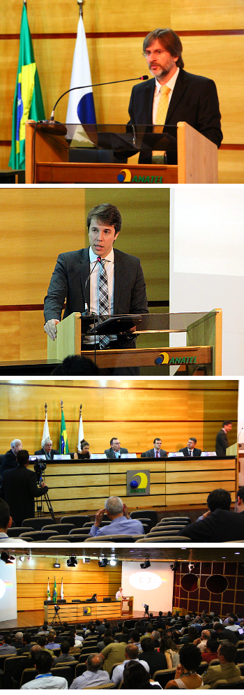 O 2º Seminário de Gestão do Espectro, promovido pela Anatel, iniciou-se ontem, 17, em Brasília, e contou com cerca de 150 participantes. Participaram da abertura os conselheiros Igor de Freitas e Rodrigo Zerbone. Com o evento, a Anatel pretende intensificar o debate a respeito das perspectivas e dos