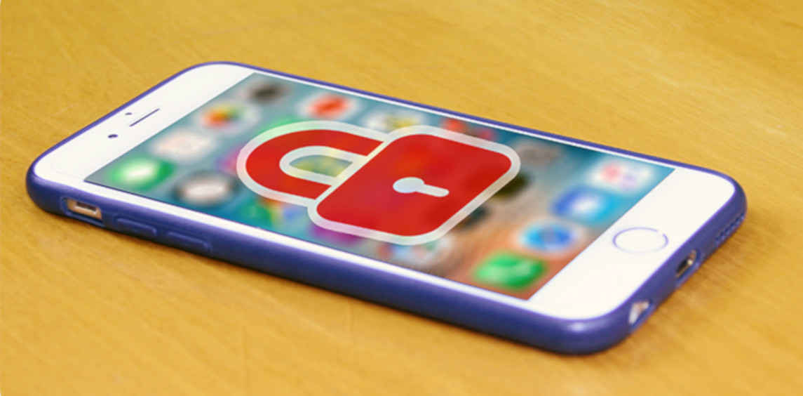 Celular com cadeado na tela