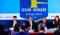 Leilão de Energia Nova A-5: 22 usinas recebem investimento de R$ 2,9 bilhões