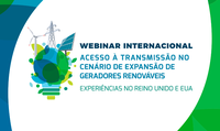 Webinar internacional debate acesso à transmissão diante da expansão de geração renovável