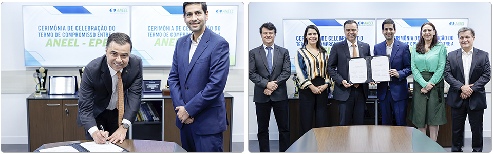 Agência assina Termo de Compromisso com a EPE para intercâmbio entre técnicos das instituições.jpg
