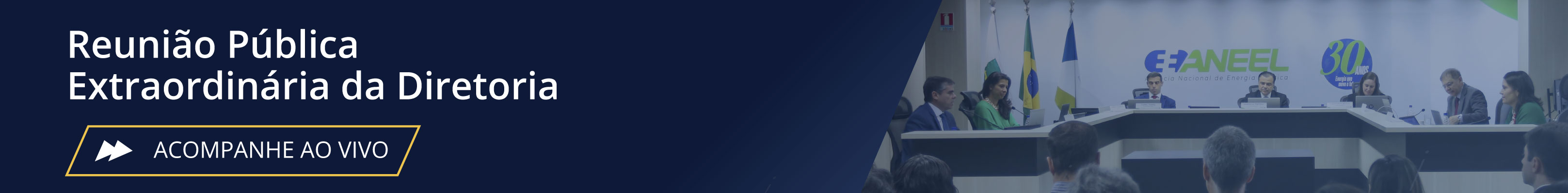 Banner Reunião Pública Extraordinária