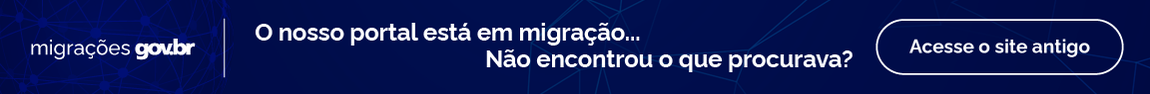 Nosso portal está em migração