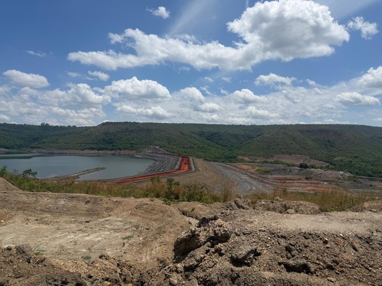 Barragem em Paracatu
