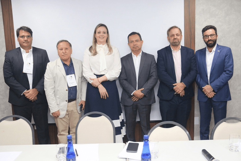 Autoridades participantes do I Ciclo de Palestras da ANM em Mato Grosso