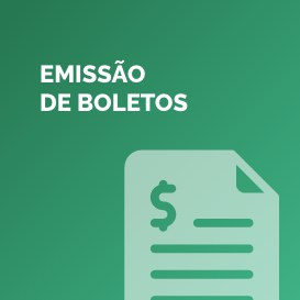 Emissão de boletos