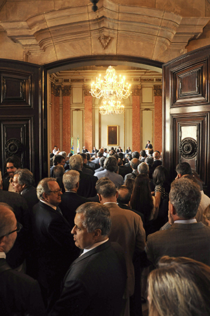 Cerimônia de Posse - Diretores Décio Oddone e Felipe Kury