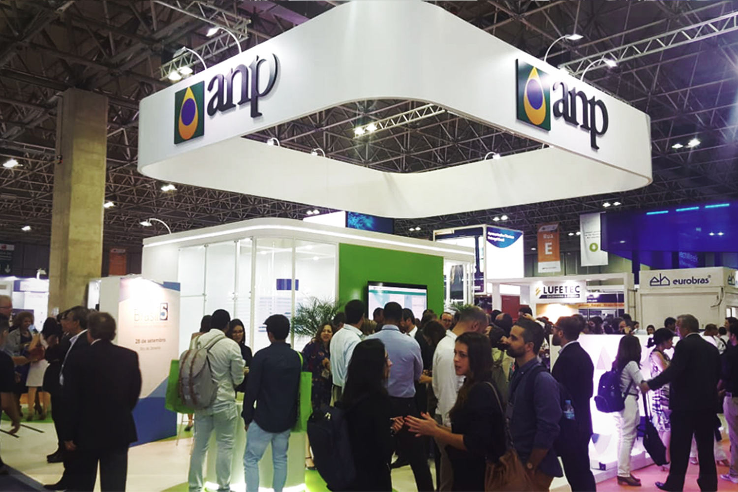 Estande da ANP da Rio Oil & Gas