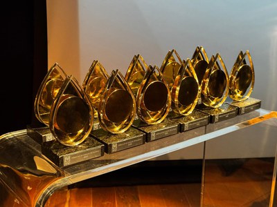 Troféus do Prêmio ANP de Inovação Tecnológica 2025