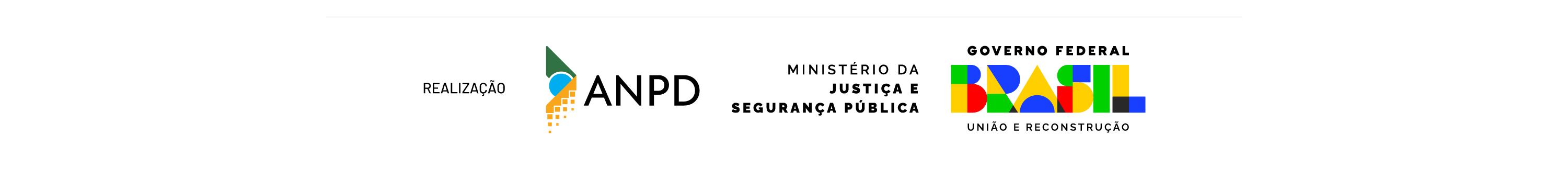 Rodapé - ANPD e Governo Federal