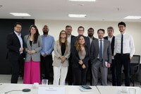 ANPD recebe comitiva internacional de pesquisadores para troca institucional