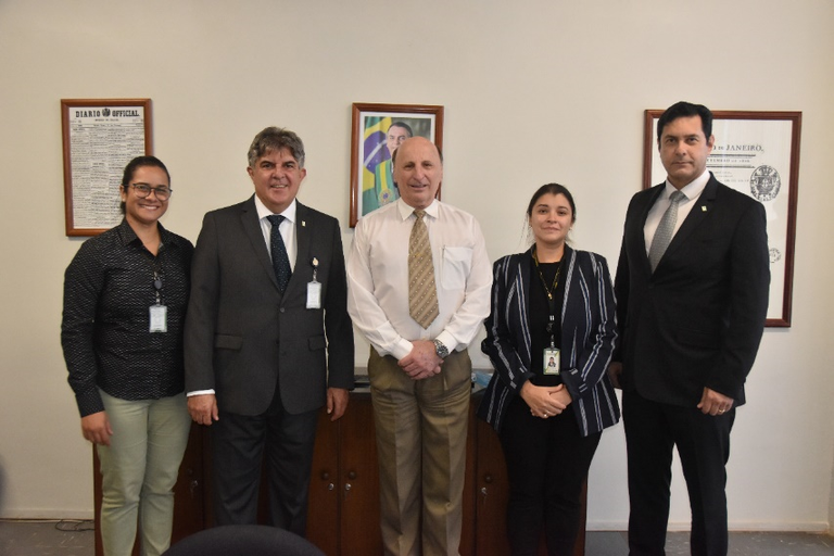 Visita da ANPD à Imprensa Nacional