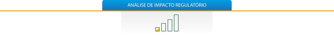 Título escrito "Análise de Impacto Regulatório"