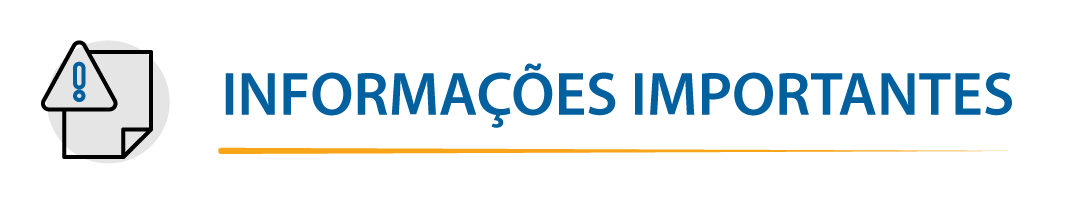 Informações importantes