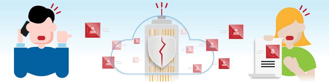 Imagem representando uma denúncia e uma petição de titular